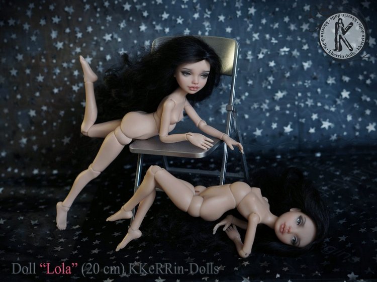Шарнирная авторская кукла "Лола" (20см), от KKeRRin-Dolls (фото 4)