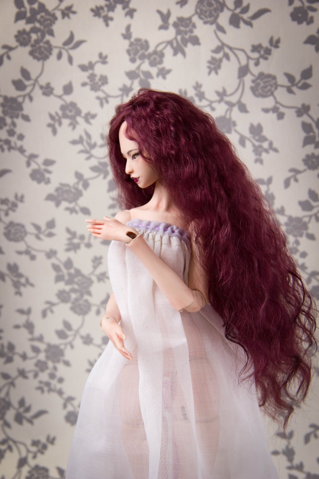 Лянфэн. Фарфоровая шарнирная кукла от Skvorkadolls