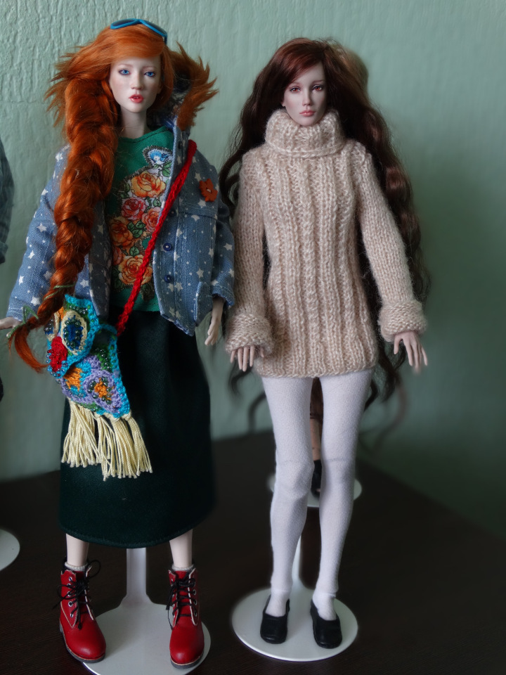 Очень маленькая кукло-встреча. Или ода бумажным куклам