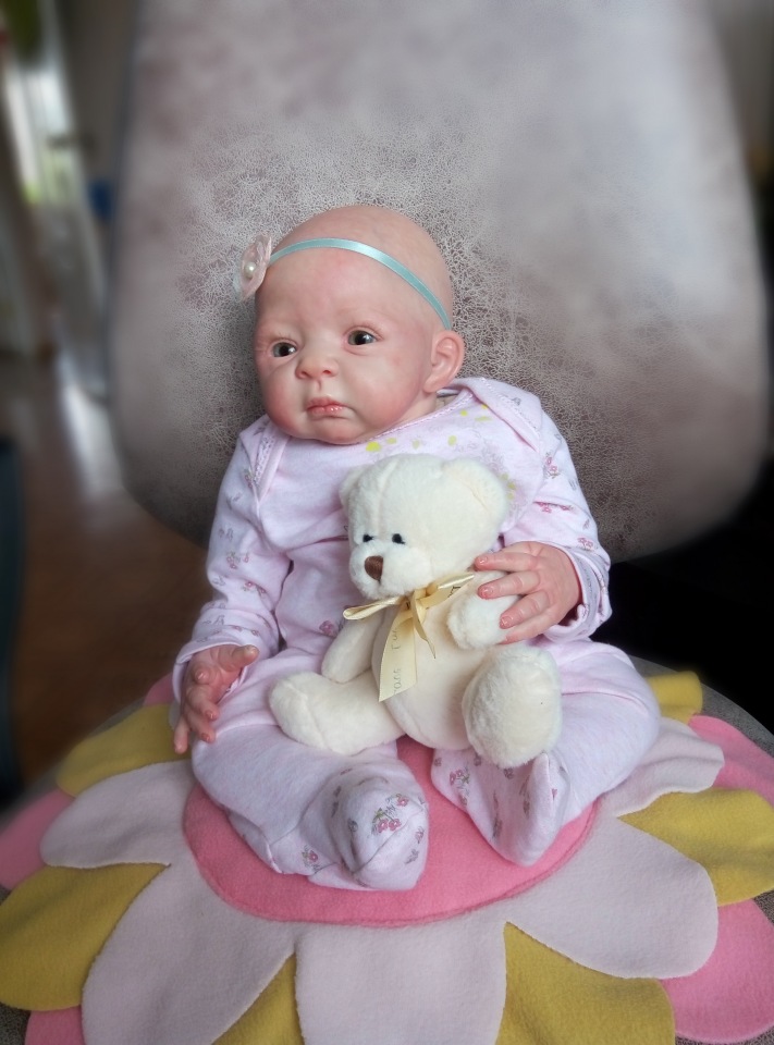 Малышка реборн Kandy скульптор Sebilla Bos