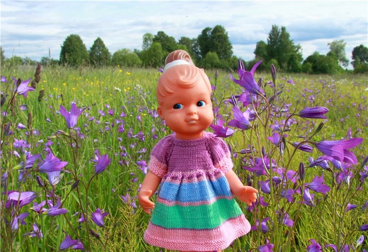 Встреча с бабочкой — Винтажные куклы ГДР (Немки): Бигги (фото 7)