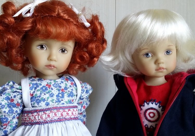 Ура! Сестрёнка приехала! Куколки от Dianna Effner Boneka