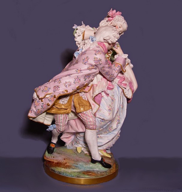 Еще прекрасного на ночь - Вот уж этот Парижский "провокационный" фарфор. Любуемся (фото 3)