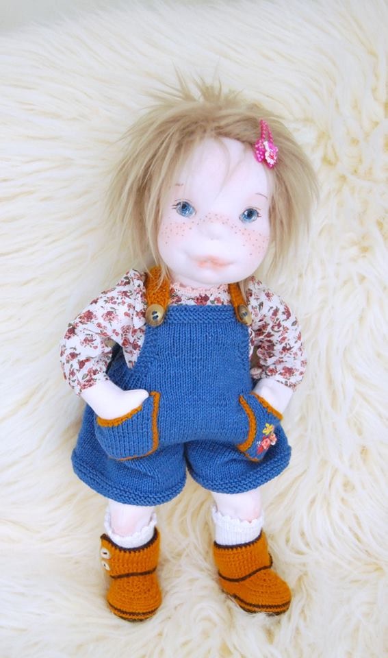 Небольшой обзор Авторских кукол Unique doll