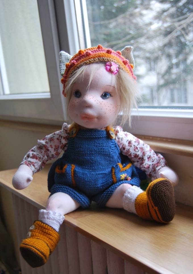Небольшой обзор Авторских кукол Unique doll