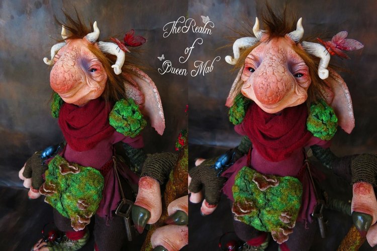 The Realm of Queen Mab - Fantasy & Ooak Art - Авторские фантазийные скульптуры by Silver Berry