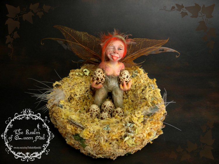 The Realm of Queen Mab - Fantasy & Ooak Art - Авторские фантазийные скульптуры by Silver Berry