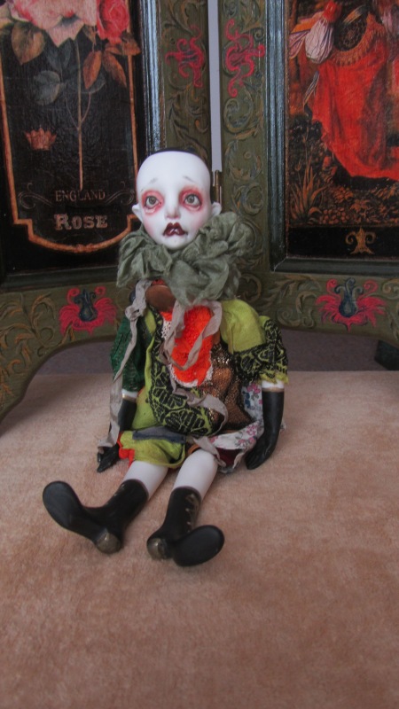 Коротенькая история жизни Печалек, авторских фарфоровых куколок (фото 8)