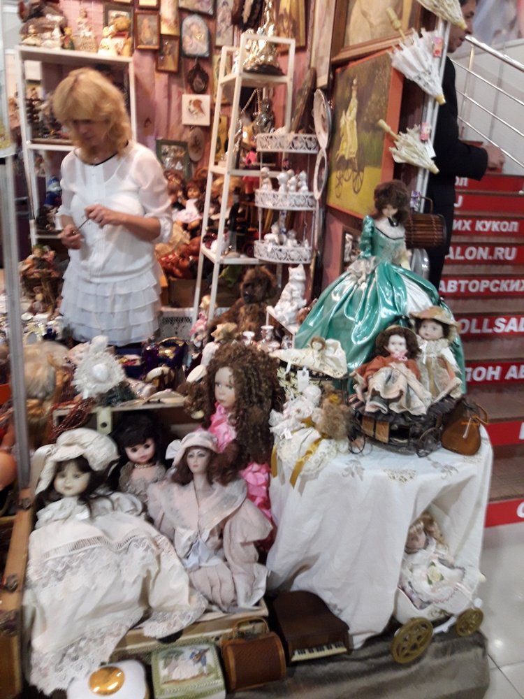 XV Международный Салон Авторских кукол на Тишинке моими глазами. Часть III, завершающая