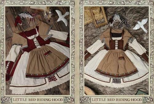 Костюм Красной Шапочки — Одежда и обувь для кукол своими руками: фото (фото 7)