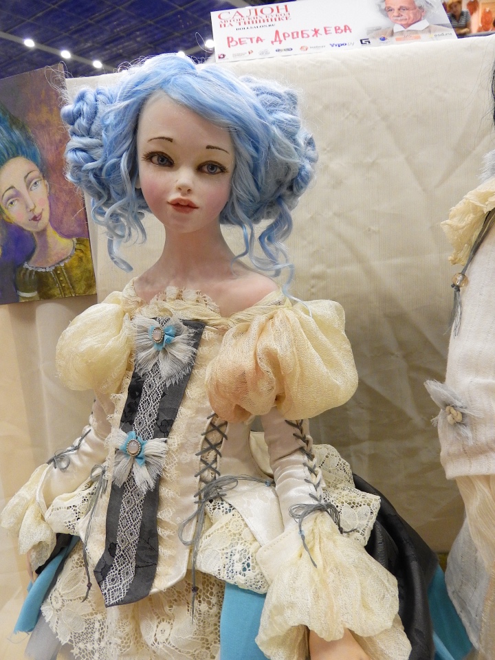 XV Международный осенний салон авторских кукол на Тишинке с 4 по 6 октября 2019 года в Москве - часть 4