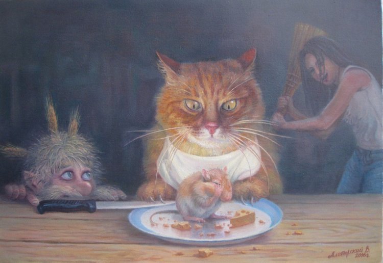 Приключения домовёнка и рыжего кота (фото 3)