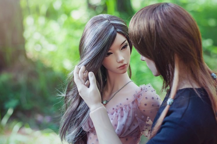 Аюна и Макс на прогулке — Куклы Iplehouse (Иплхаус): BJD (БЖД) (фото 9)