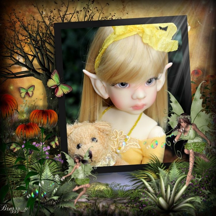 Талисса в Волшебном лесу — Куклы Kaye Wiggs (Кайе Виггс): авторские BJD (БЖД) (фото 10)
