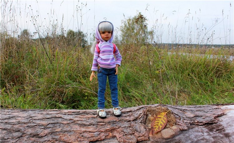 Путешествие Имани на Волгу, продолжение. Mini Imani от Kaye Wiggs