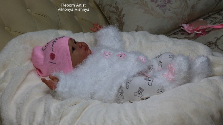 Хаксли... куколка реборн Виктории Вишни