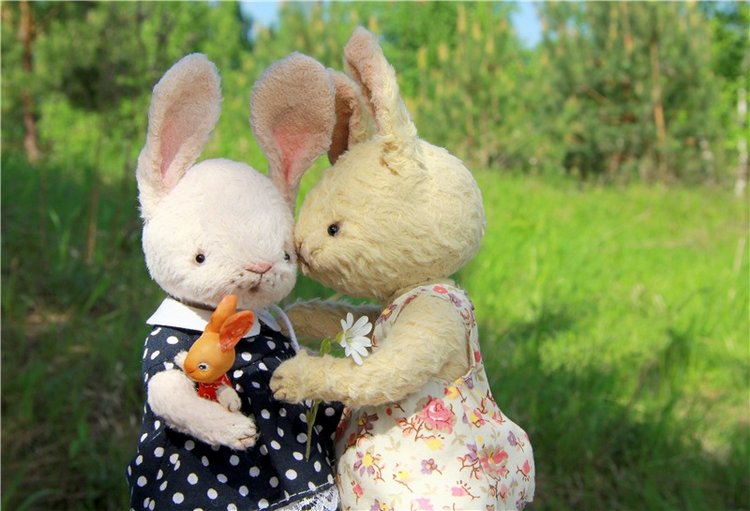 Заюшка Таточка. Авторская ручная работа Труничевой Ирины