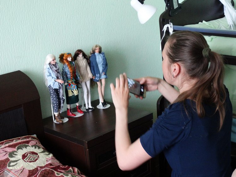 Очень маленькая кукло-встреча. Или ода бумажным куклам