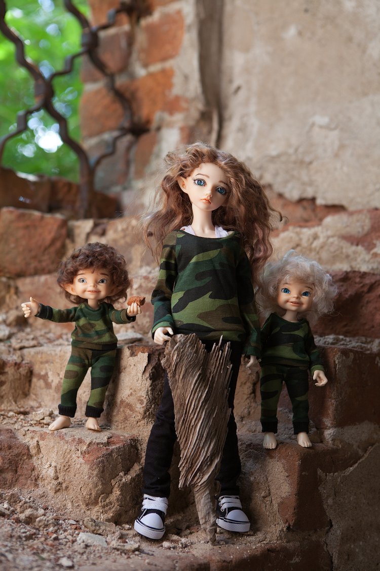 Поездка эльфиков с сестрой в Гвоздево