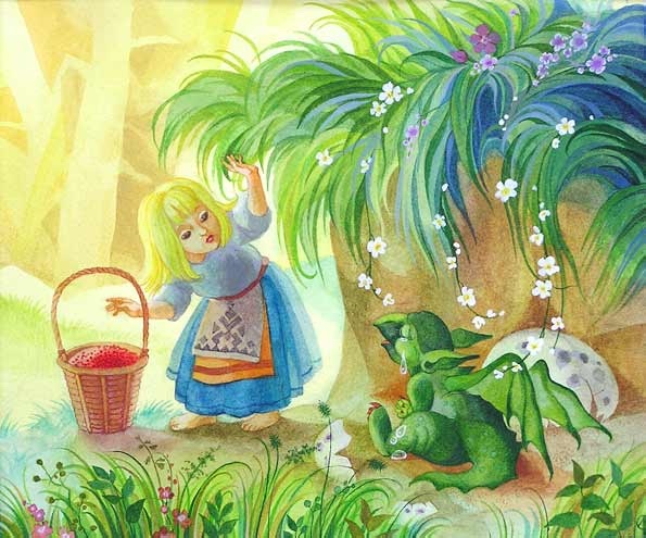 Крошечные истории художника - иллюстратора Ольги Ионайтис