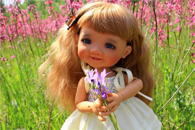 Малиновый Июнь, продолжение. BJD Gigi от Meadow Dolls (фото 9)