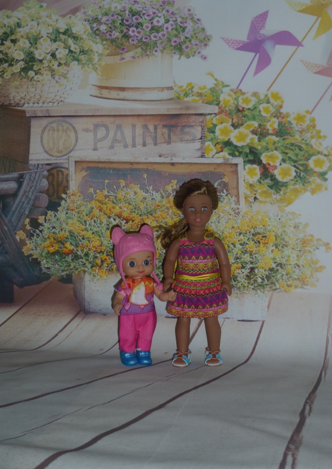 Моя прелестная куколка Лея от American Girl mini (фото 2)