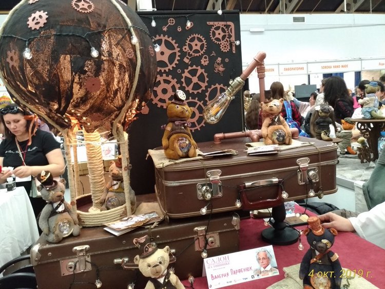 XV Международный Салон Авторских кукол на Тишинке моими глазами. Часть II