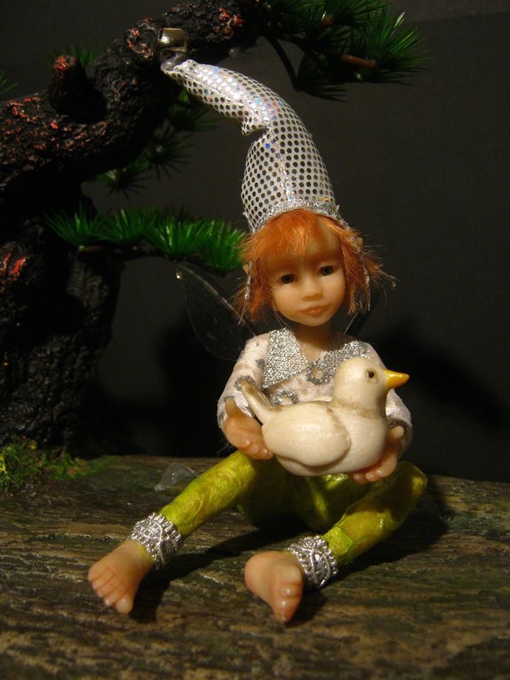 OOAK Creations Fairy - Dolls in Polymer Clay - Fimo by Paola Erriu - Авторские скульптуры из полимерной глины