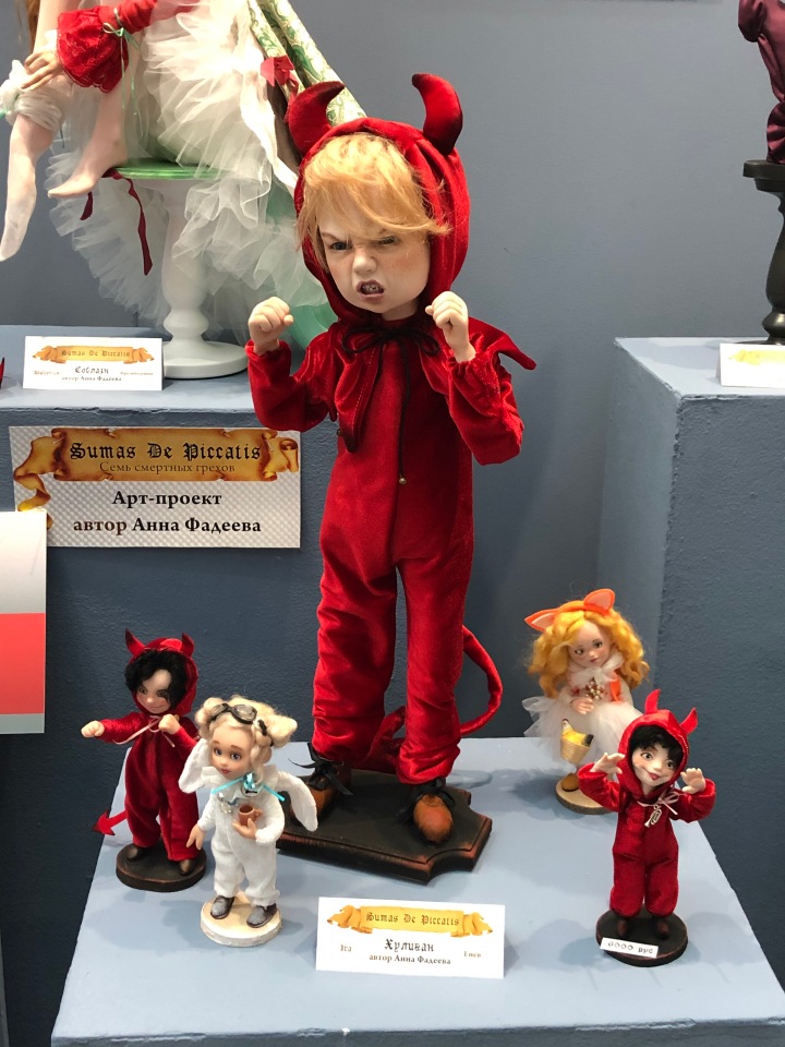 "Искусство куклы" 2019 - приглашаю прогуляться по выставке... ч.2