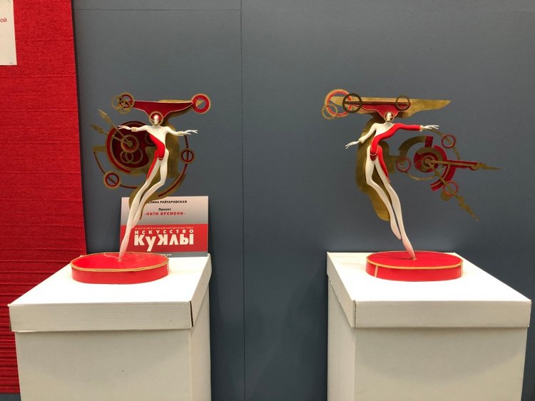 "Искусство куклы" 2019 - приглашаю прогуляться по выставке... ч.1