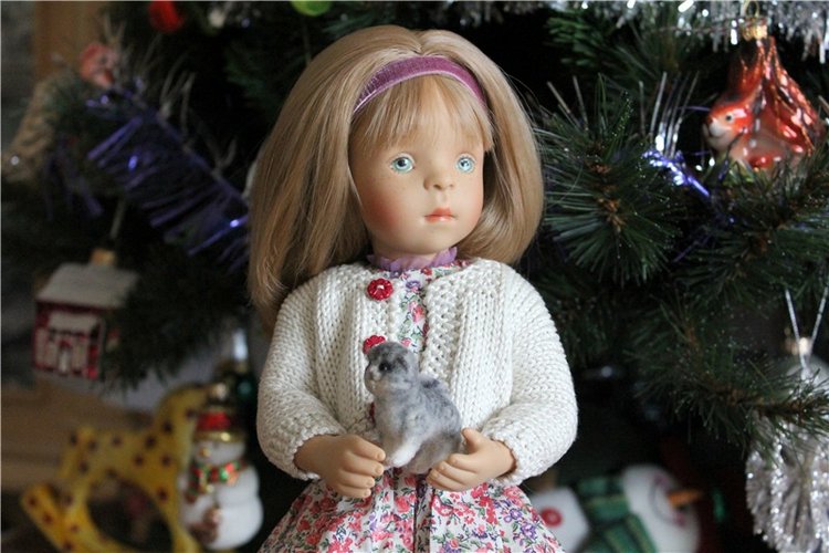 Моя коллекция кукол с авторской росписью Sylvia Natterer