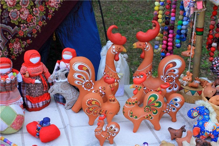 "Троицкие гуляния" в Василёво, 2019 год, заключительная часть. Архитектурно-этнографический музей под открытым небом Василёво