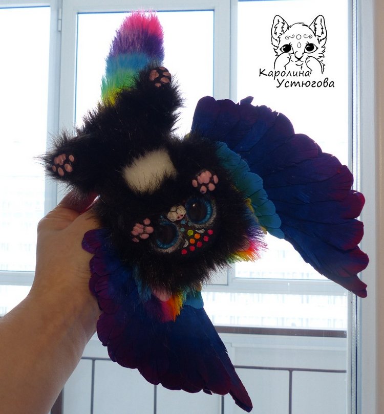 Радужный Котенок Конфетти (фото 5)