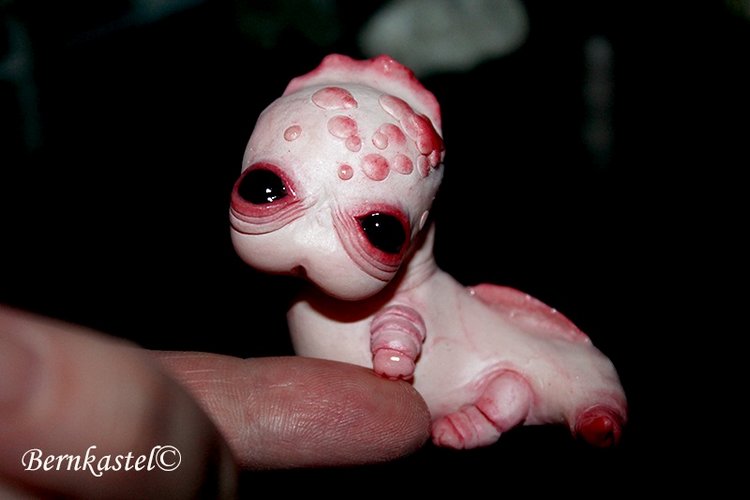 Акки и Ия — Игрушки в смешанной технике (мех и глина): Арт