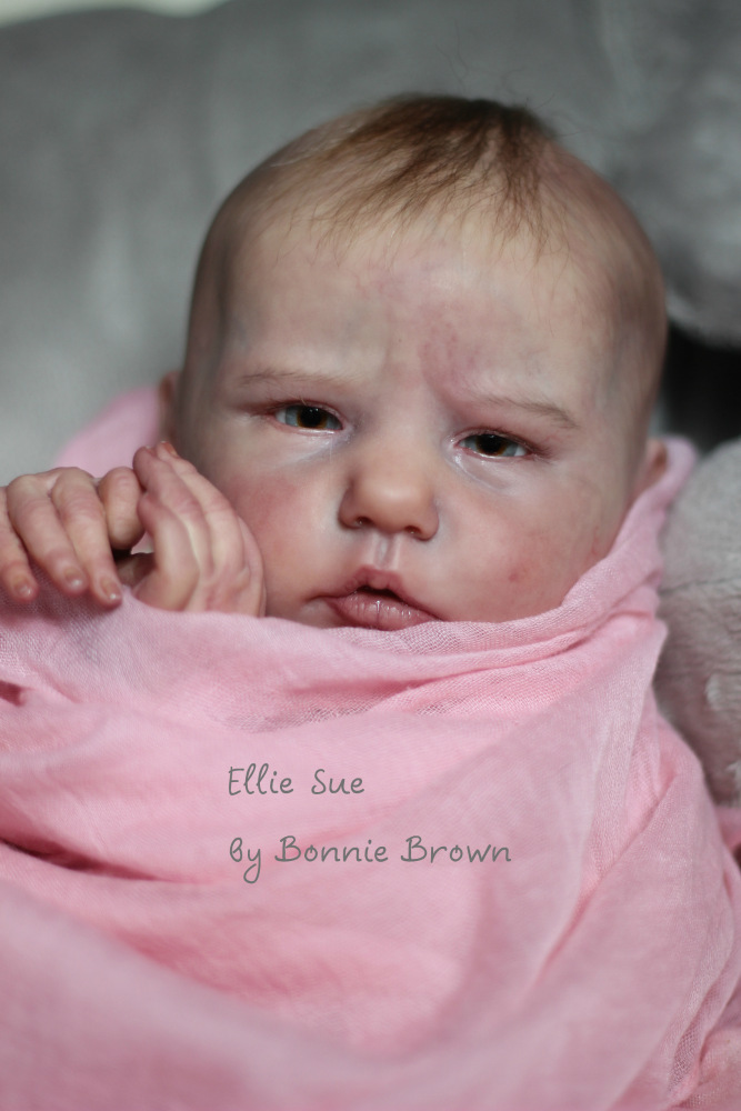 Ellie Sue by Bonnie Brown, Эллочка. Кукла реборн Преображенской Светланы
