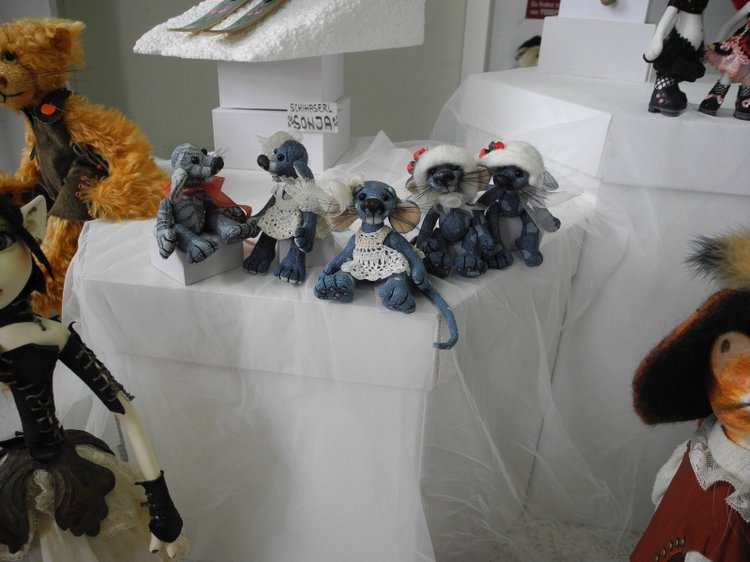 Выставка кукол и мишек в Мюнстере, Германия 28.04.2018-29.04.2018 год Часть первая