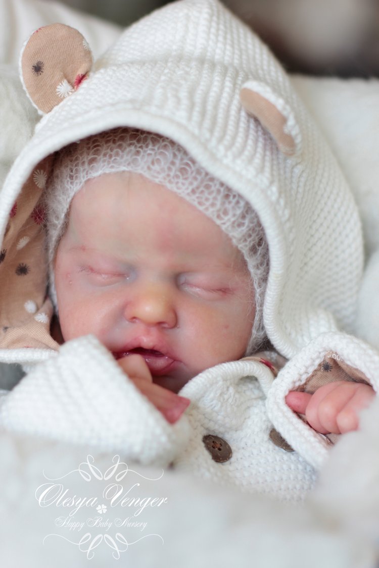 Моя крохотуля Инди. Кукла реборн Олеси Венгер