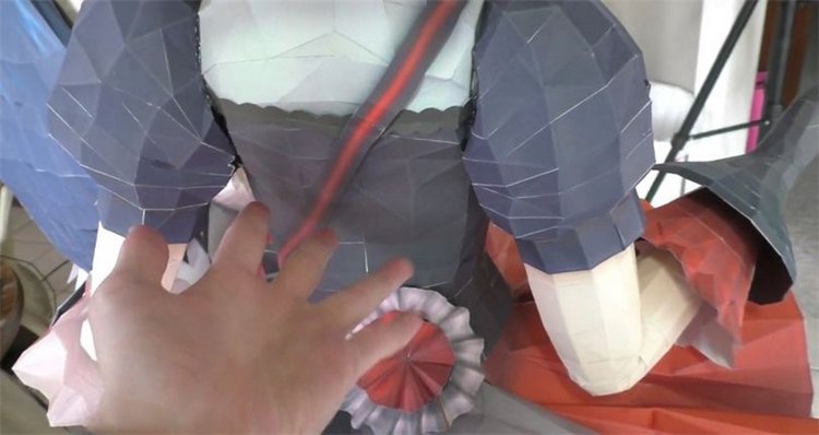 Бумажные скульптуры, papercraft