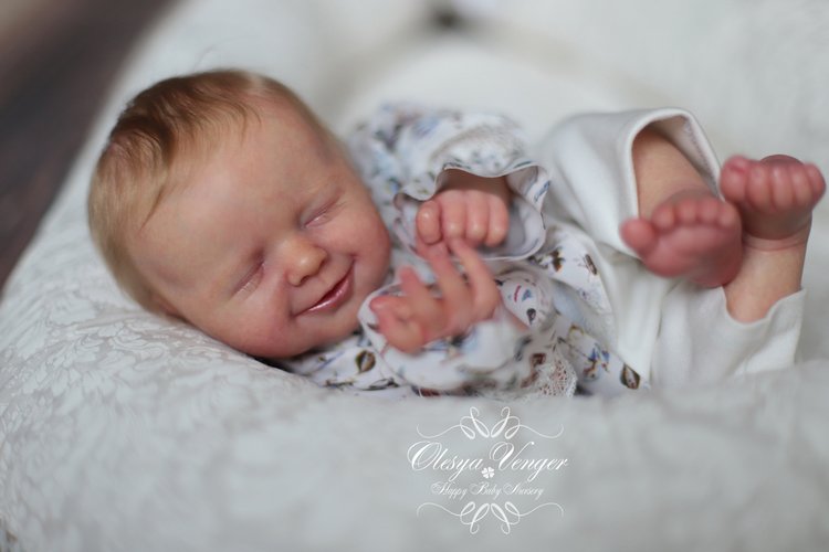 Мой милый ангел Агнес от Юлии Хома. Кукла реборн Олеси Венгер