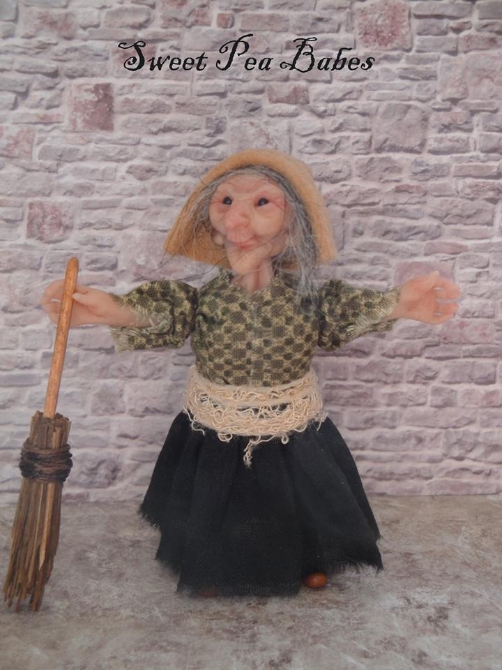 Sweet Pea Sculpts - Original Artist Miniature Dolls and Figurines made from Polymer Clay - часть 3 | Бэйбики Sweet Pea Sculpts - Original Artist Miniature Dolls and Figurines made from Polymer Clay - часть 3 (фото 6)