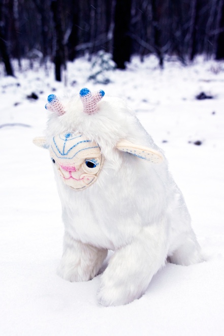 Entala - handmade art toys - Авторские плюшевые игрушки - 5 (фото 8)