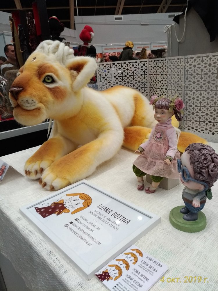 XV Международный Салон Авторских кукол на Тишинке моими глазами. Часть III, завершающая