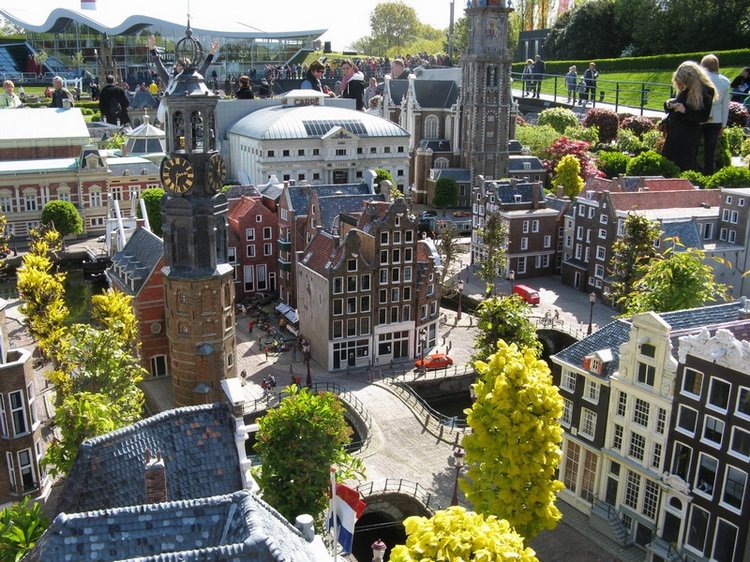 Парк миниатюр Madurodam Голландия