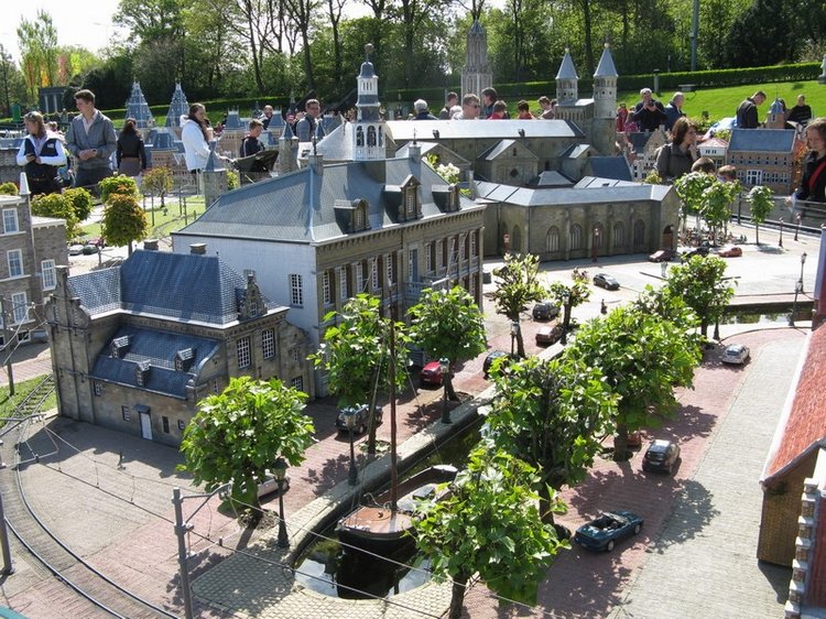 Парк миниатюр Madurodam Голландия