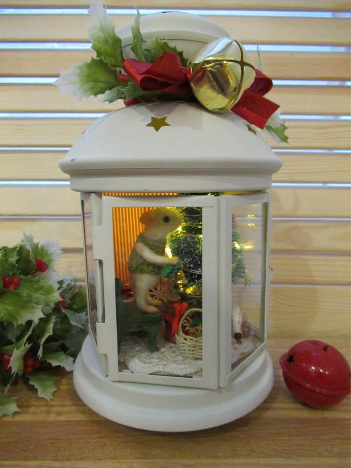 В ожидании чуда. Фонари — Румбоксы и кукольные интерьеры: фото