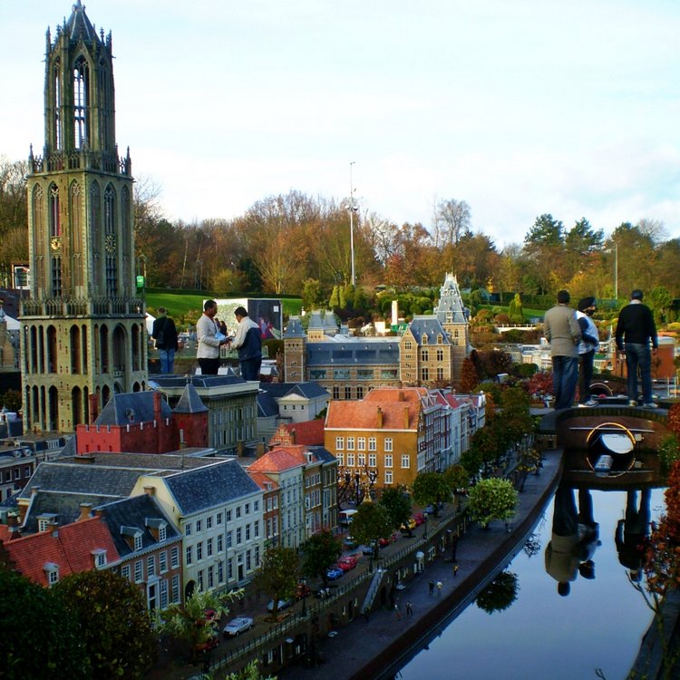 Парк миниатюр Madurodam Голландия