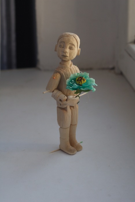 Володька — Авторские куклы из дерева
