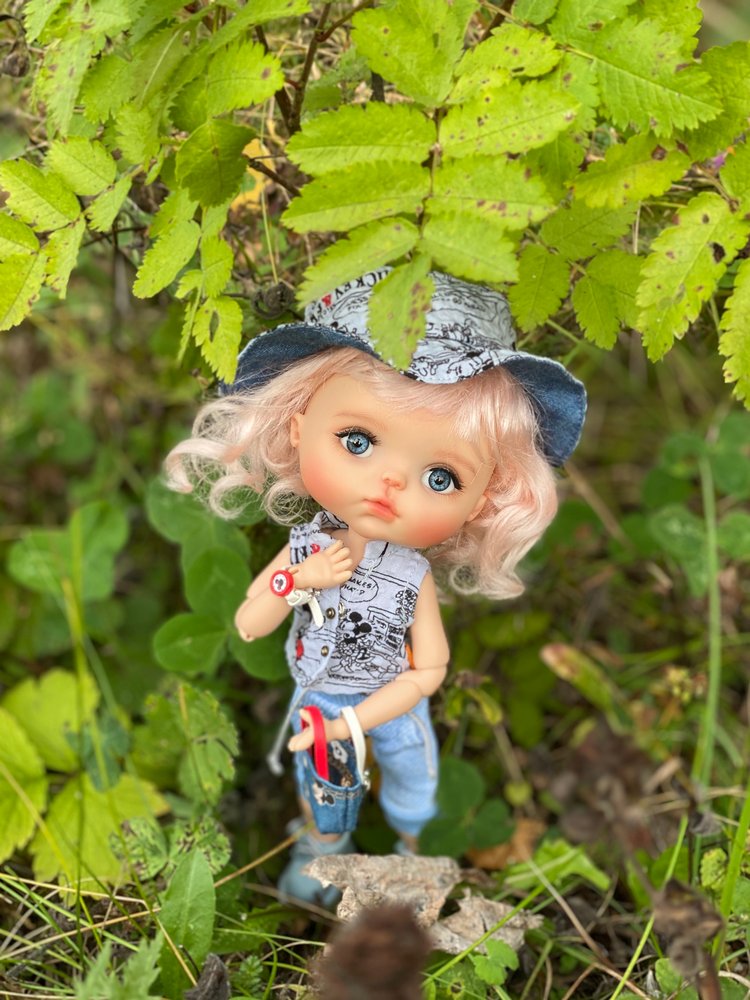 Варя в Березовой роще. Fabbi Chibbi Meadow dolls | Бэйбики Варя в Березовой роще. Fabbi Chibbi Meadow dolls