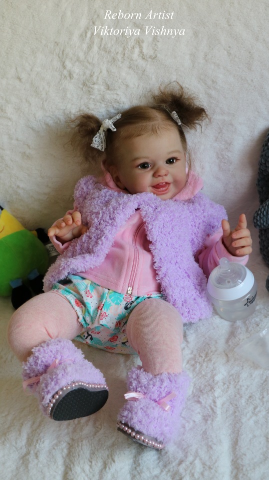 Малышка Хулиганка... куколка реборн Виктории Вишни
