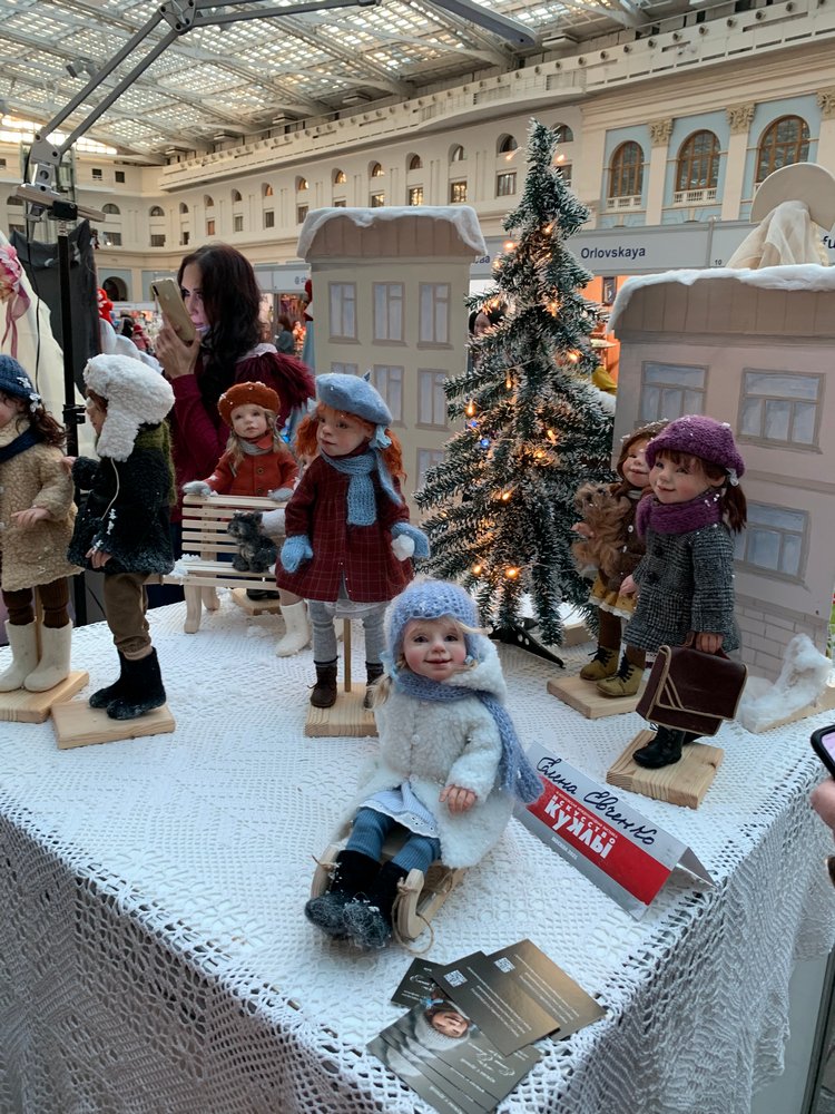 Искусство КУКЛЫ - Москва, декабрь 2021 ЧАСТЬ 3 (последняя)